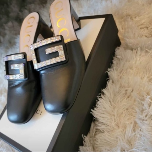 Gucci heeled slip ons - Picture 6 of 10